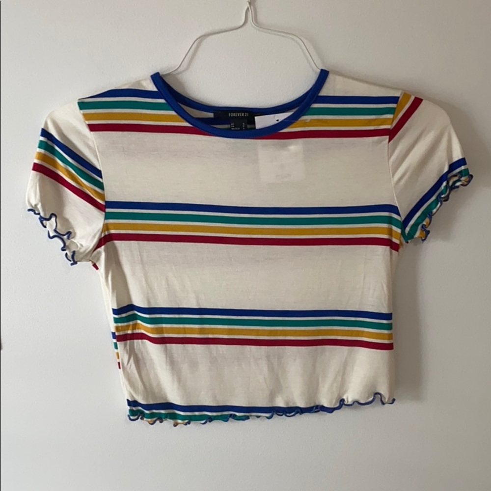 Stripe retro shirt